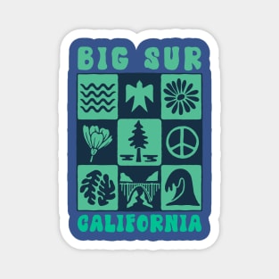 Big Sur Icons Magnet