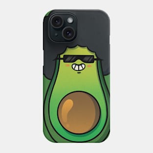Afrocado, The Cool Avocado Phone Case