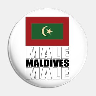 Flag of Maldives Pin