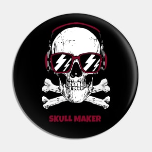 SKULL MAKER Pin