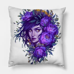 Purple Witch Pillow