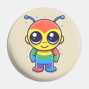 Interstellar Innocence - The Curious Cosmic Kid Pin