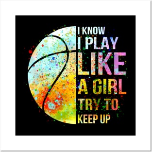 I Play Like A Girl Just Try To Keep Up - Online & Arcade Games Poster for  Sale by styleofpop