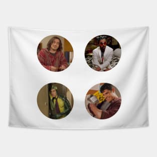 Nick and Schmidt Sticker Pack Tapestry