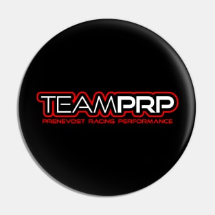 Team PRP Black White Red Logo Pin