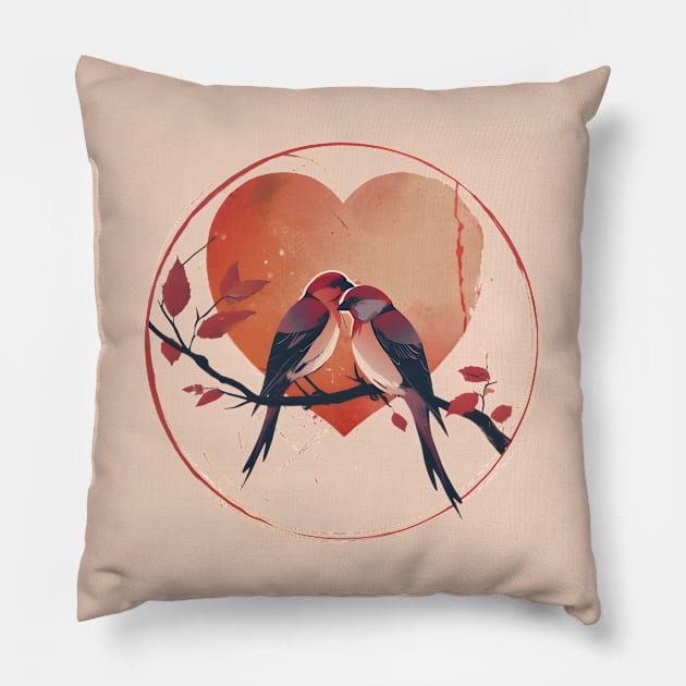 Discover True Romance: Art, Creativity and Connections for Valentine's Day and Lovers' Day Pillow by insaneLEDP