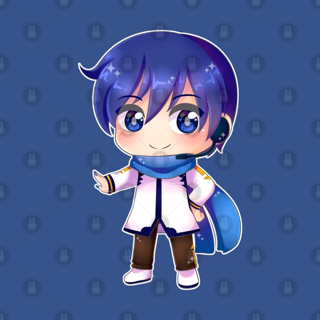 VOCALOID Kaito chibi by Nadi-chan16