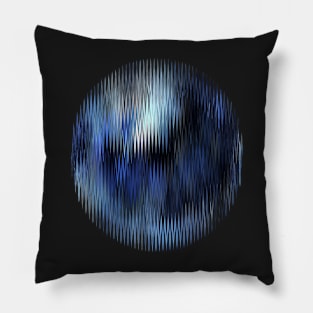 Blue Sphere II Pillow