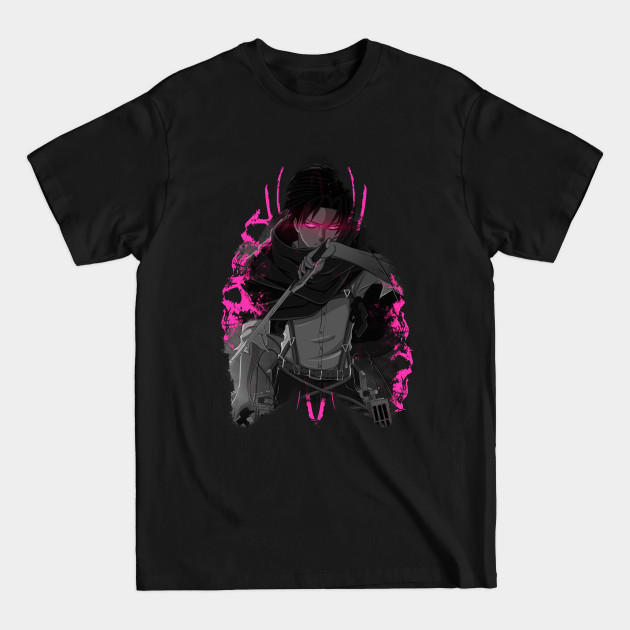 The Captain - Pink Style - Levi Ackerman - T-Shirt