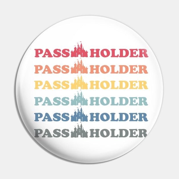 Pass Holder Pin by MelissaJoyCreative