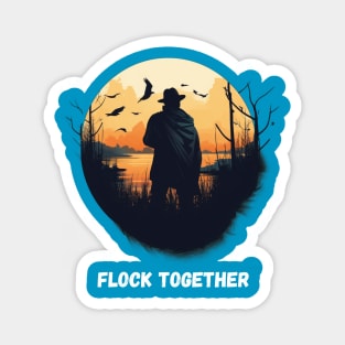 Flock Together- Bird Watching Magnet