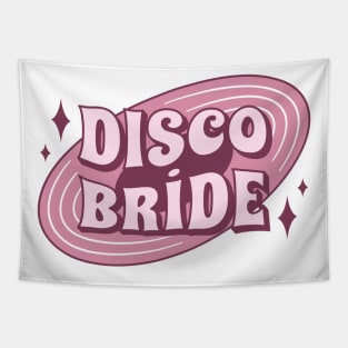 Bachelorette gift bride disco Tapestry