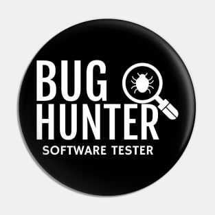 Bug Hunter Software Tester Pin