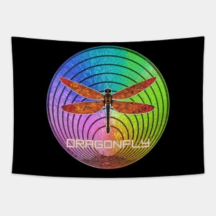 The dragonfly in color Tapestry