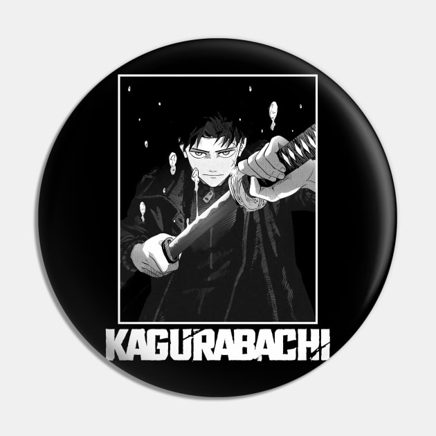 KAGURA BACHI Pin by 1001 Artwork