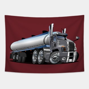 Cartoon truck Tapestry