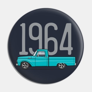 1964 Aqua Pin