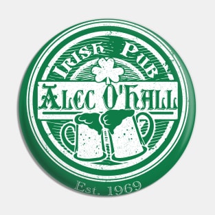 Alec O'Hall Irish Pub Pin