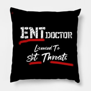 Heartbeat ENT Doctor Pillow