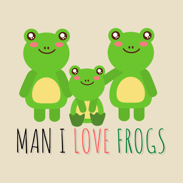 Man I Love Family Frogs by casualism