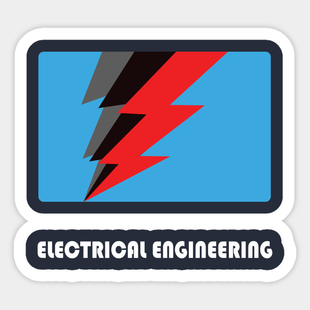 electrical engineering electric engineer - Electrical Engineering - Sticker