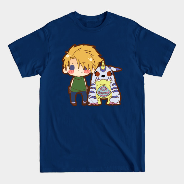 Disover matt & gabumon - Chibi - T-Shirt