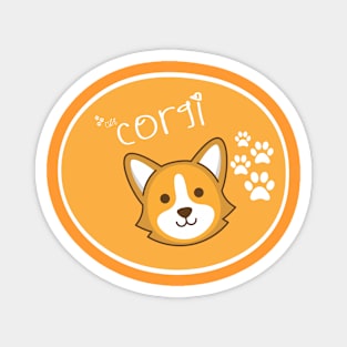 Adorable corgi Magnet