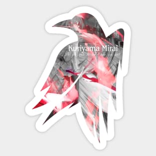 Mirai Kuriyama #2 - Kyoukai no Kanata Sticker for Sale by Animeager