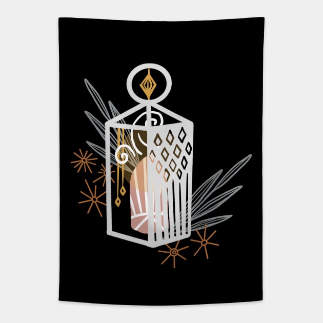 Equinox Lantern Tapestry by Off The Hook Studio