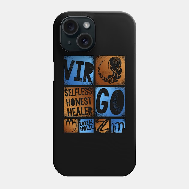 Zodiac VIRGO Graffiti Box Series Phone Case by ZODIAC HOLIC