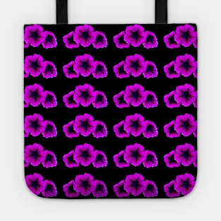 Purple Petunia Trio Tote