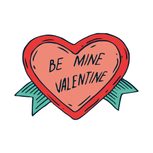 Valentine Sticker T-Shirt