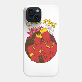 King and Queen Of The Stars - Red Her King Phone Case