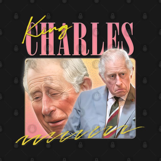 King Charles -- Retro Aesthetic Fan Design by DankFutura