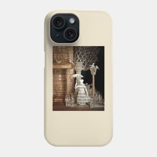 Mary Poppins paper sculpture Phone Case