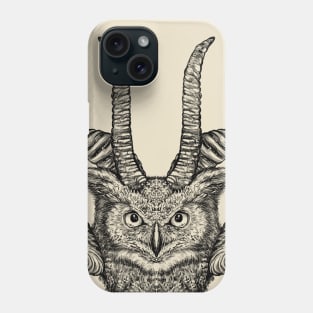 Spirit Guide Plain B&W Phone Case