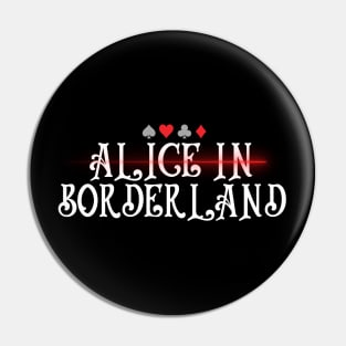 alice in borderland red laser Pin