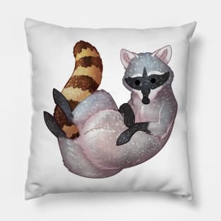 Cozy Raccoon Pillow