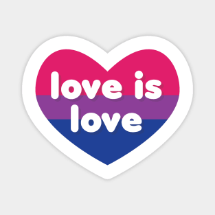 Love is love [Bisexual] Magnet