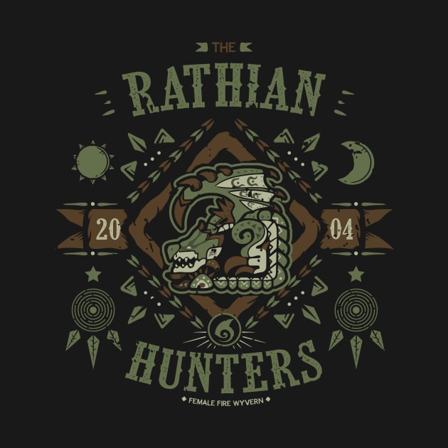 Rathian Hunters by Soulkr