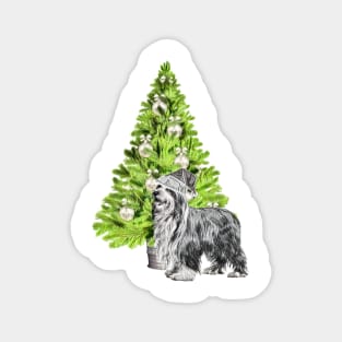 Bearded Collie Dog Magnet