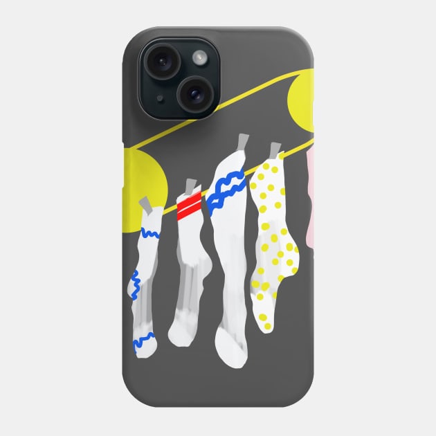 Socks Phone Case by Wordkeeper