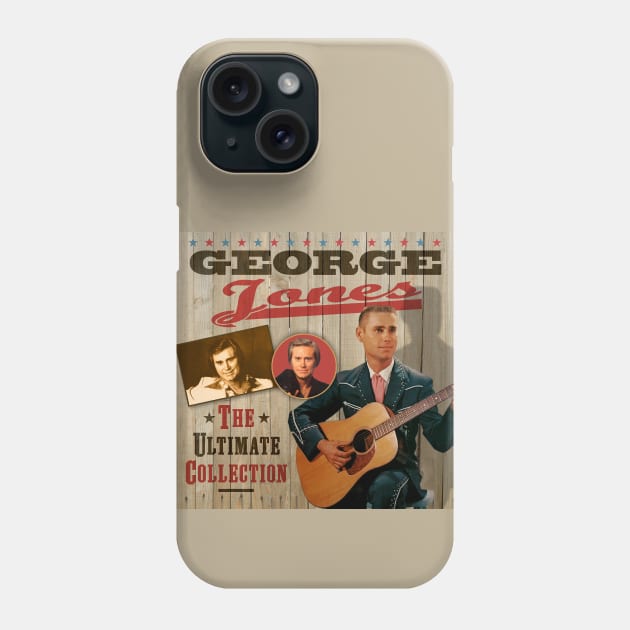 George Jones - The Classic Country Collection Phone Case by PLAYDIGITAL2020