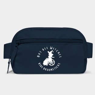 Purple Not all Witches Ride Broomsticks Wheelchair Cheeky Witch® Bag