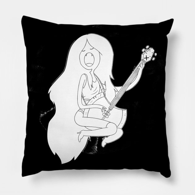 The Vampire Queen Pillow by kmtnewsman