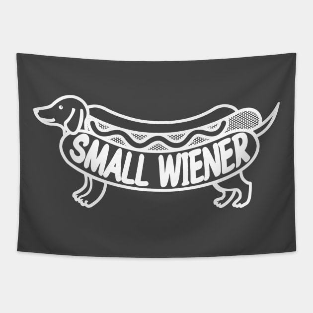 Small wiener Tapestry by PaletteDesigns