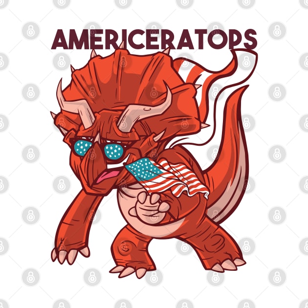 AMERICAN TRICERATOPS by madeinchorley