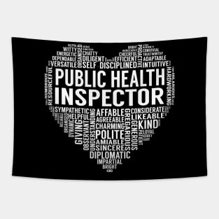 Public Health Inspector Heart Tapestry