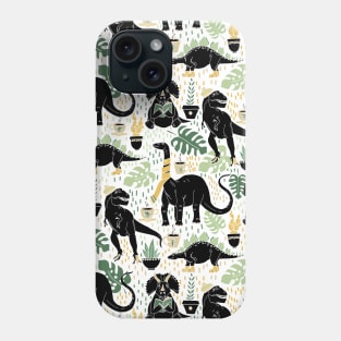 Hipster Dinos Pattern Phone Case