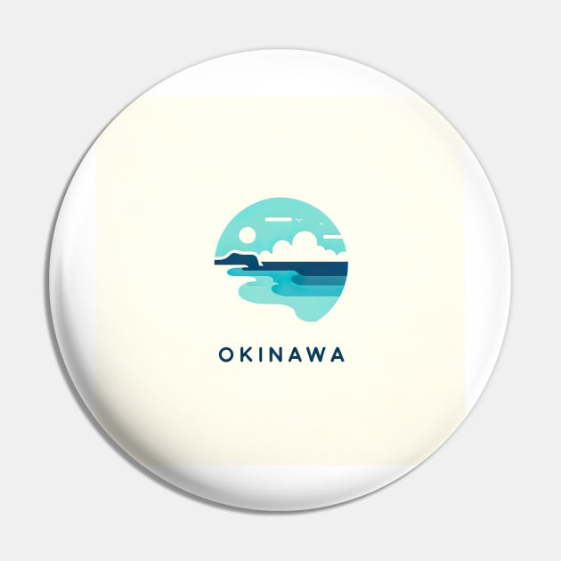 Okinawa Pin by unrealartwork